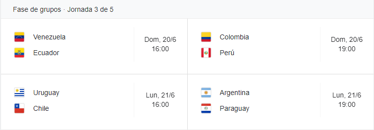 Jornada 3- Copa America- Partidos.PNG
