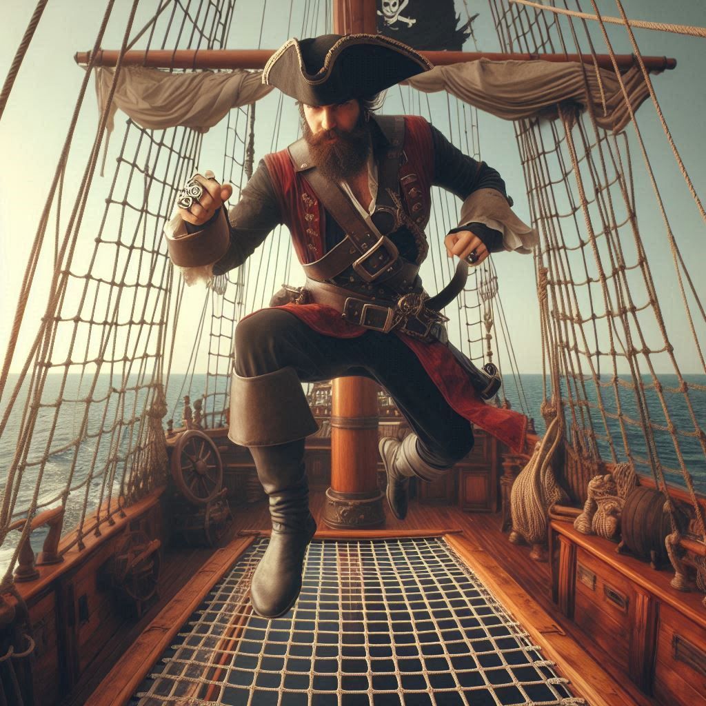 Pirata preparado para saltar desde el trampolin del barco.jpeg